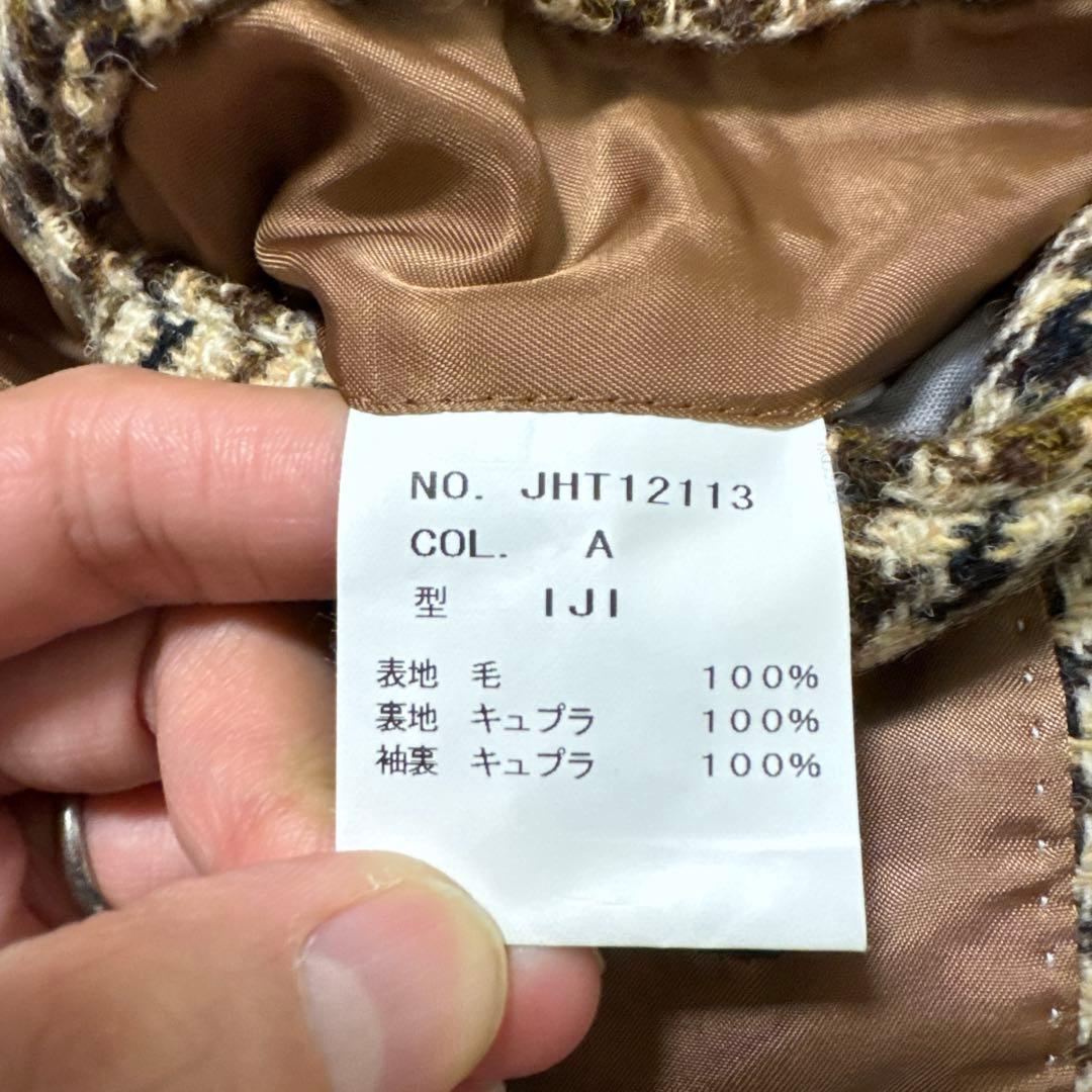 89 未使用　ル・シック　ハリスツイード　テーラードジャケット　AB4
