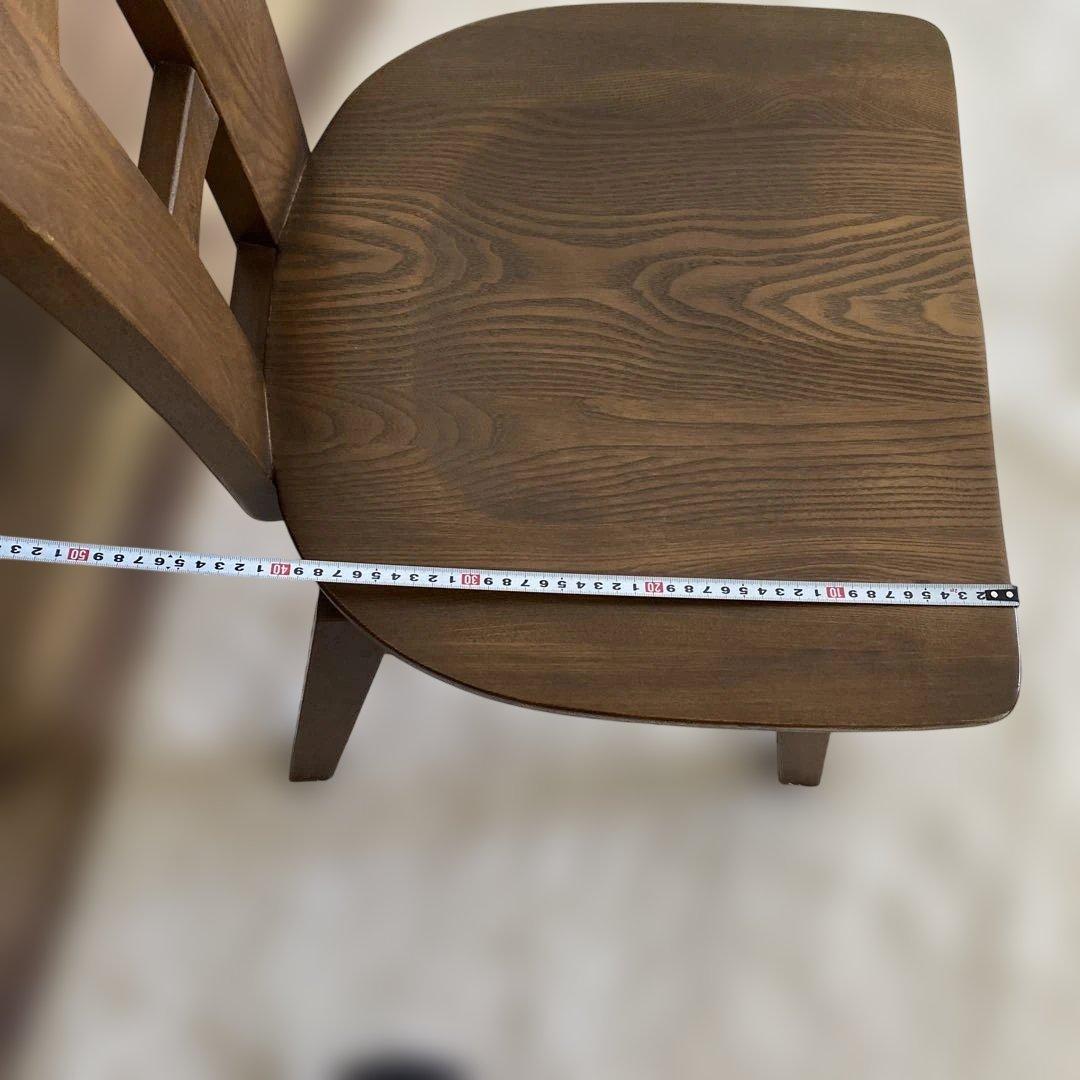 高級！飛騨家具　360°回転チェア　ダイニングチェア