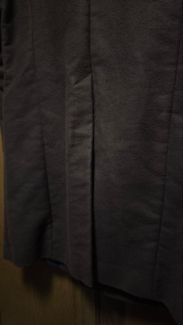 フランクリーダー　ブラウンジャーマンレザー　ダブルブレストコート　М