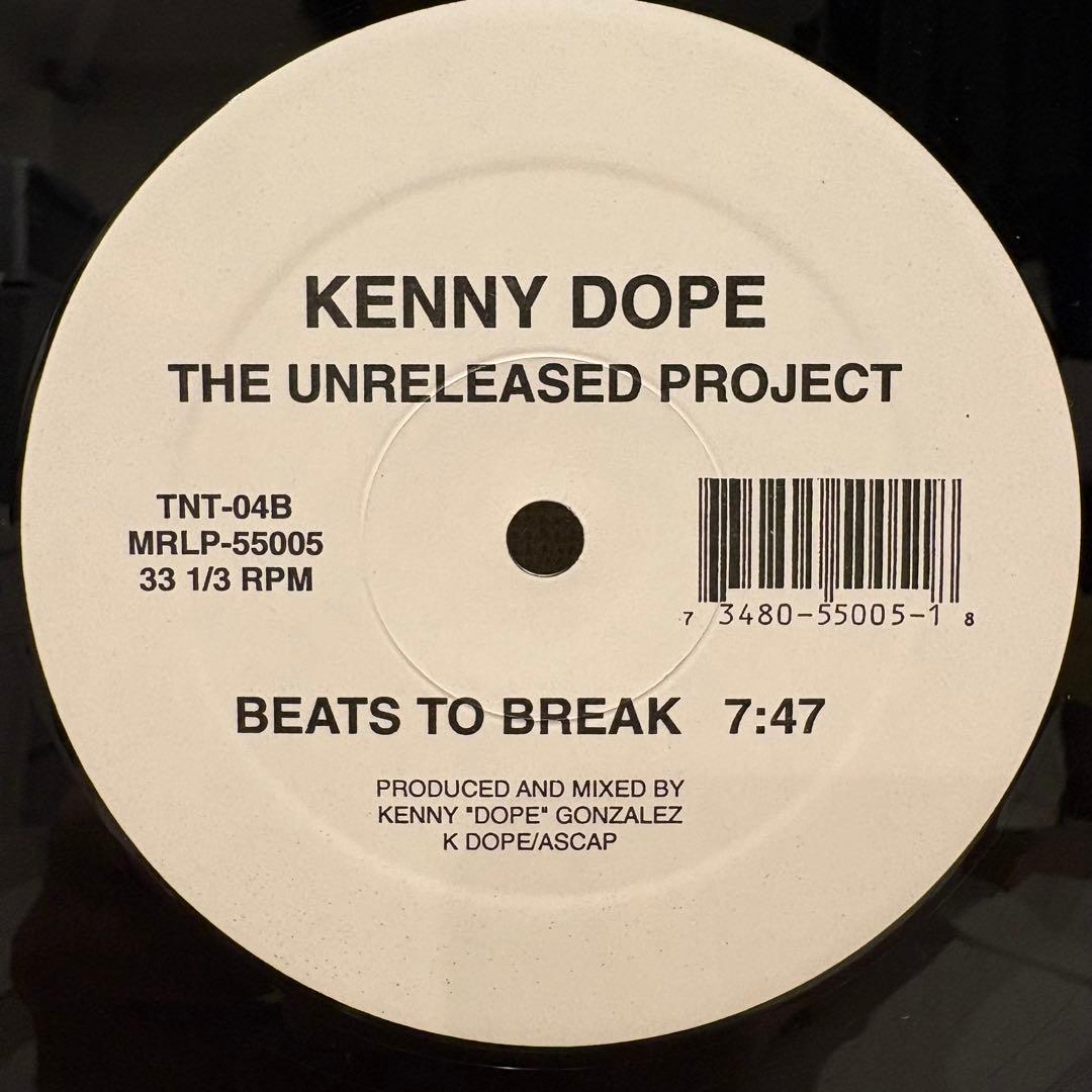 新品 KENNY  / THE UNRELEASED PROJECT