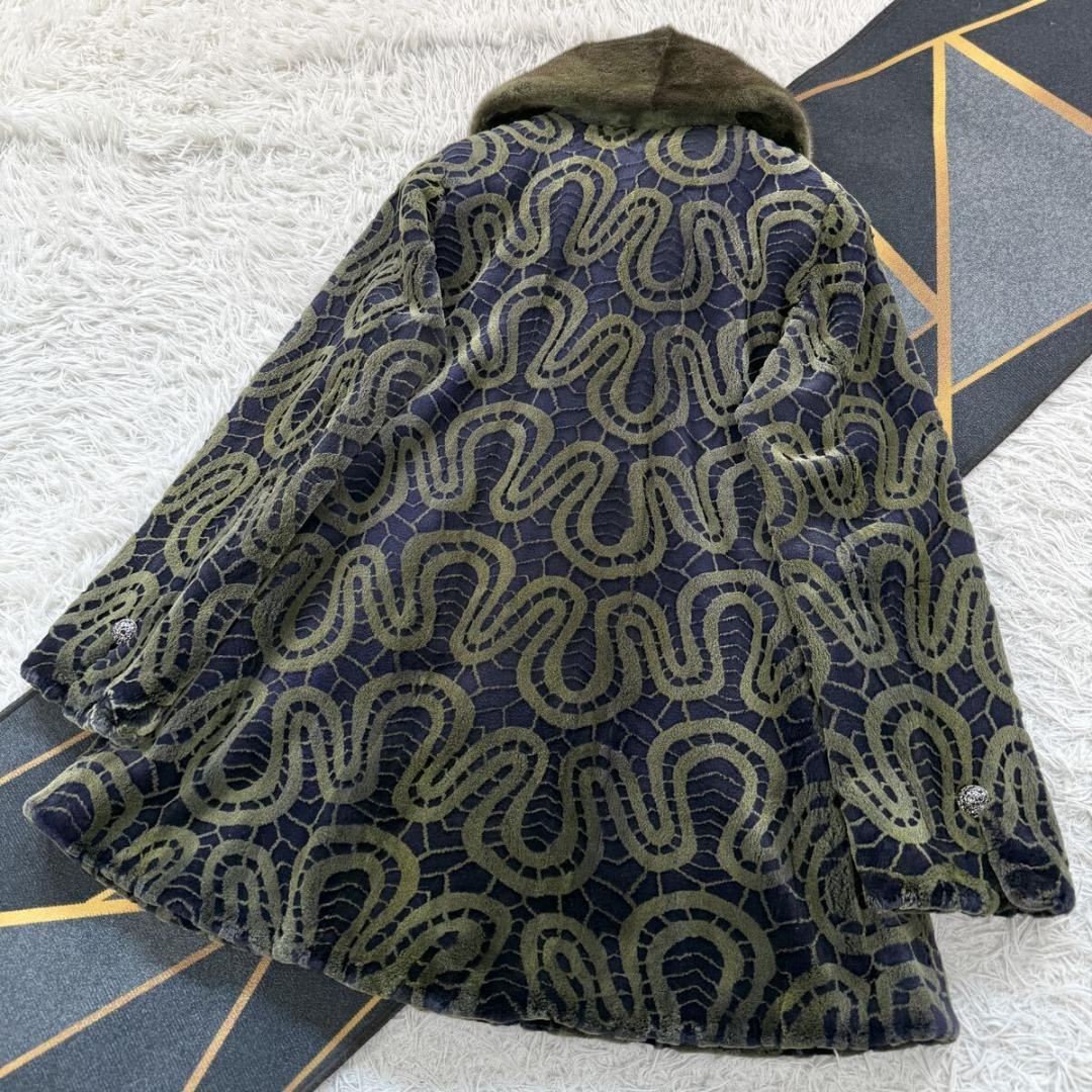 未使用【170万】コペンハーゲン プラチナ グルーブドミンク シェアード コート