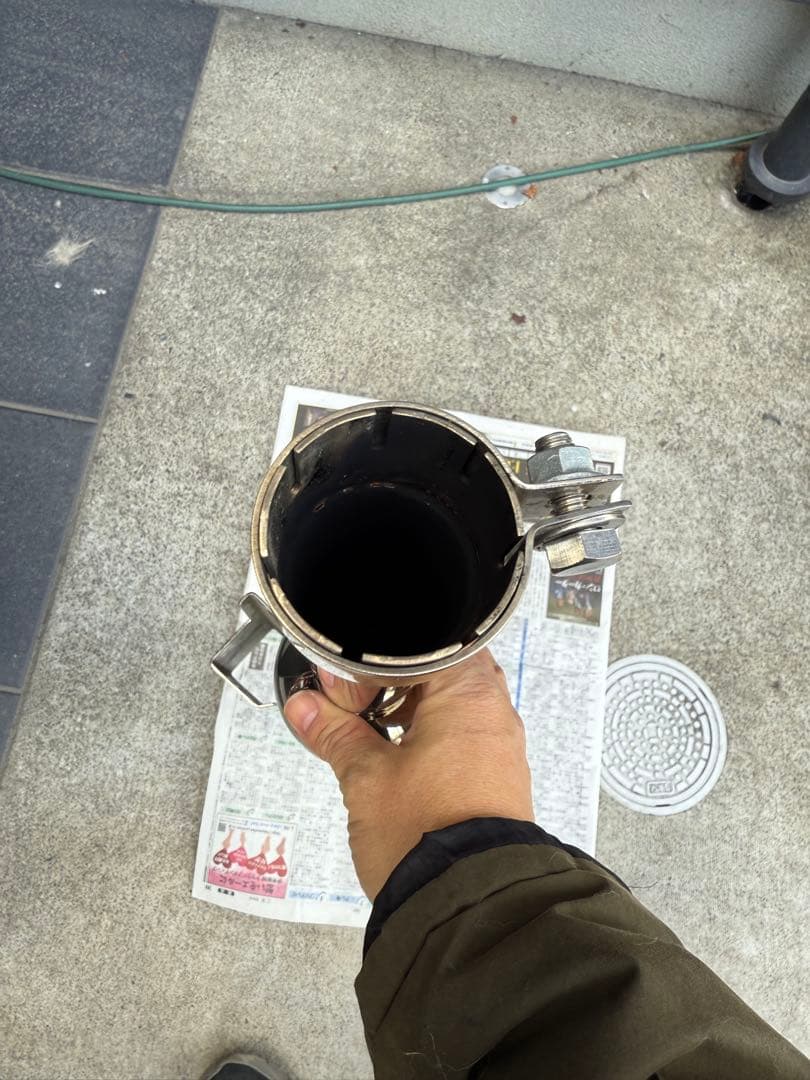 柊 SR400 大和　マフラー　美品　ステンレス　使用　一年