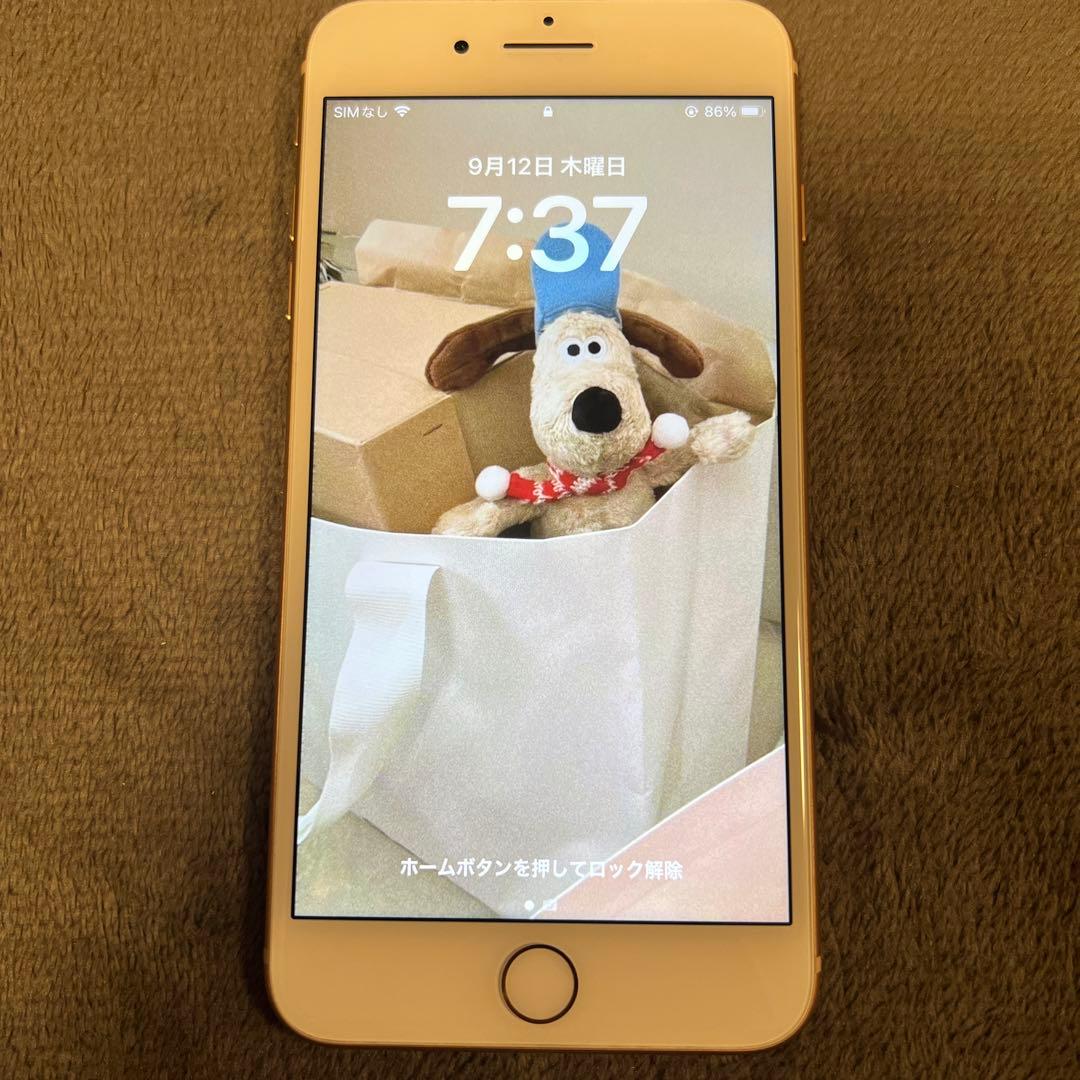 Iphone 8 plus 64gb ゴールド(SIMフリー)