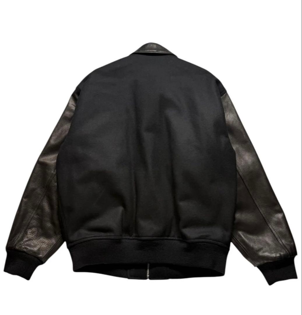 新品 WACKOMARIALEATHER VARSITY JACKET M