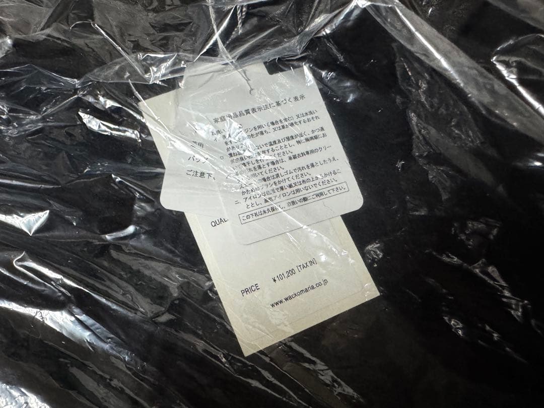 新品 WACKOMARIALEATHER VARSITY JACKET M