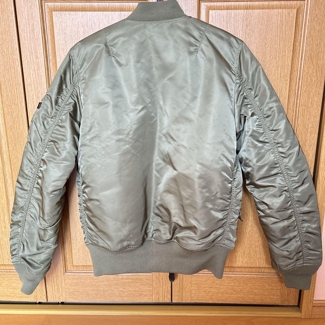ALPHA INDUSTRIES MA-1 フライトジャケット M カーキ