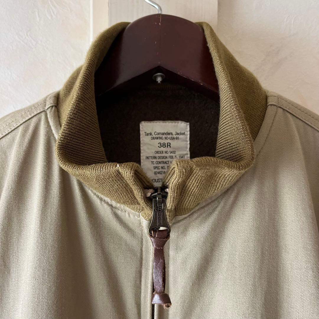 HOUSTON ヒューストン タンカースジャケット 後期型 日本製 Mサイズ