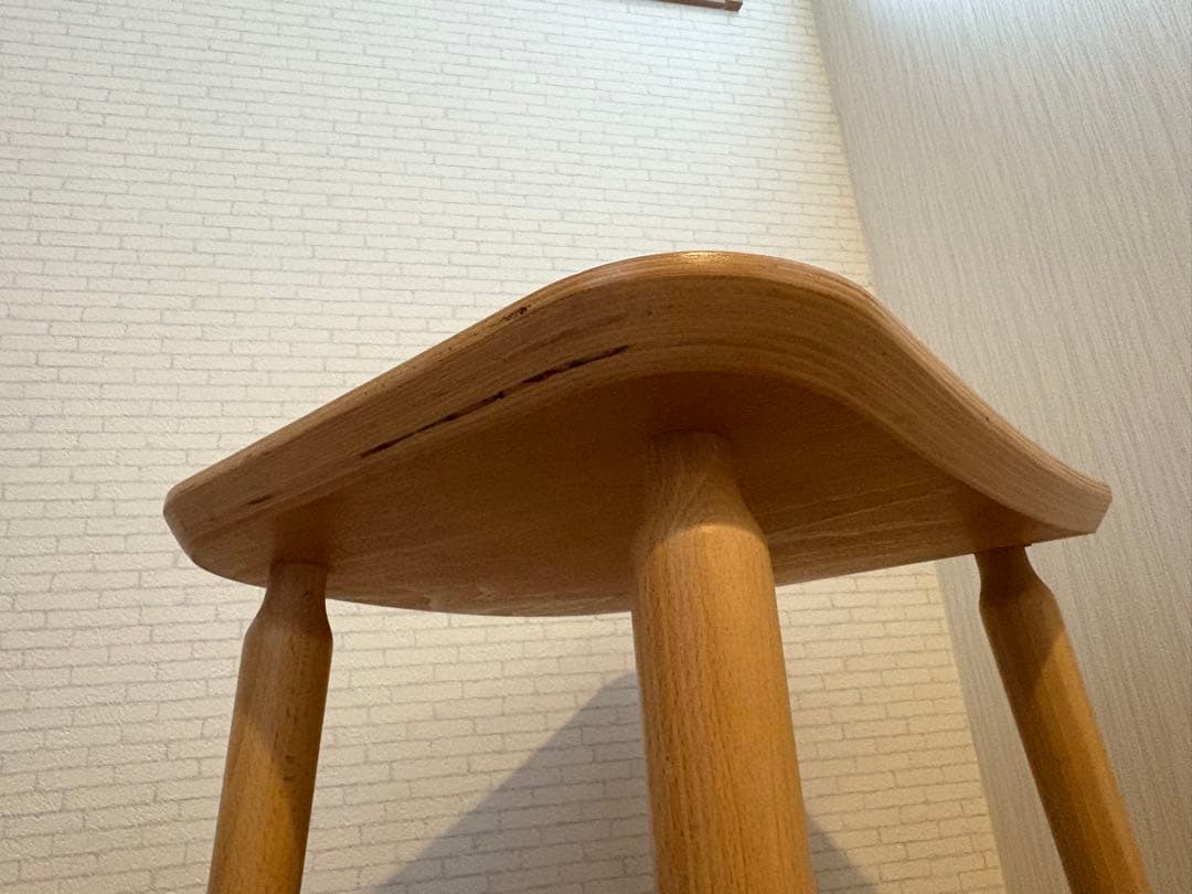 QUON クオン　スツール カウンターチェア ポーランド　木製 天然木