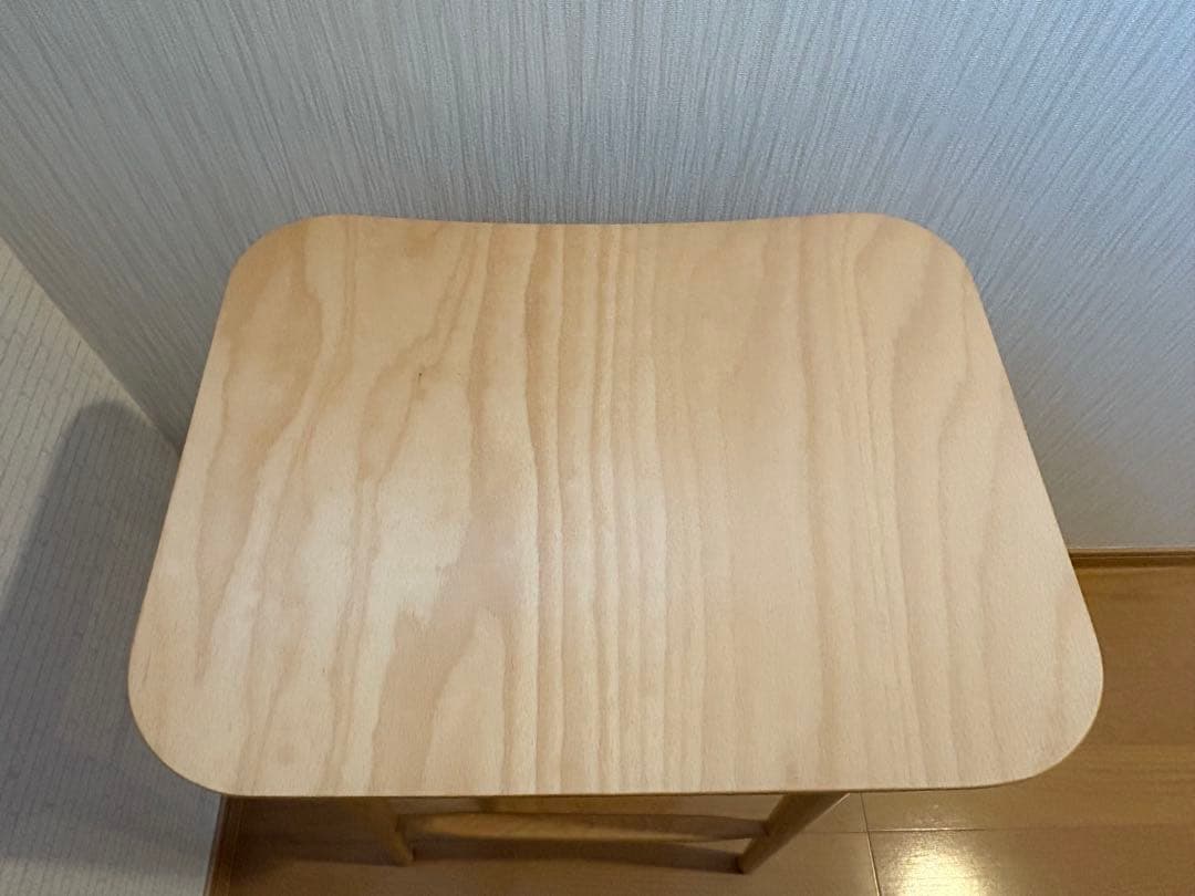 QUON クオン　スツール カウンターチェア ポーランド　木製 天然木