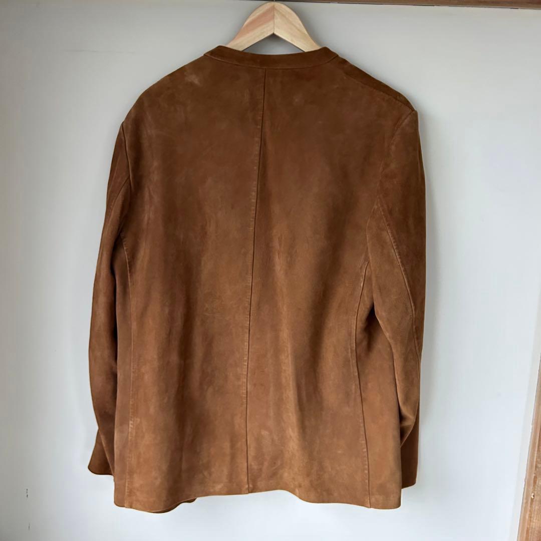 専用　QUATTROCCHI / ゴートスエード ノーラペル ジャケット