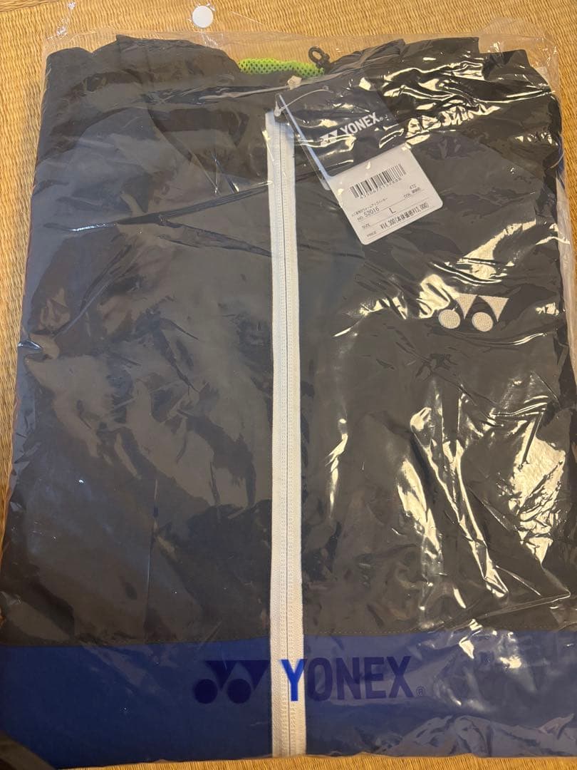 YONEX ウォームアップパーカー 52016 L ミッドナイトネイビー