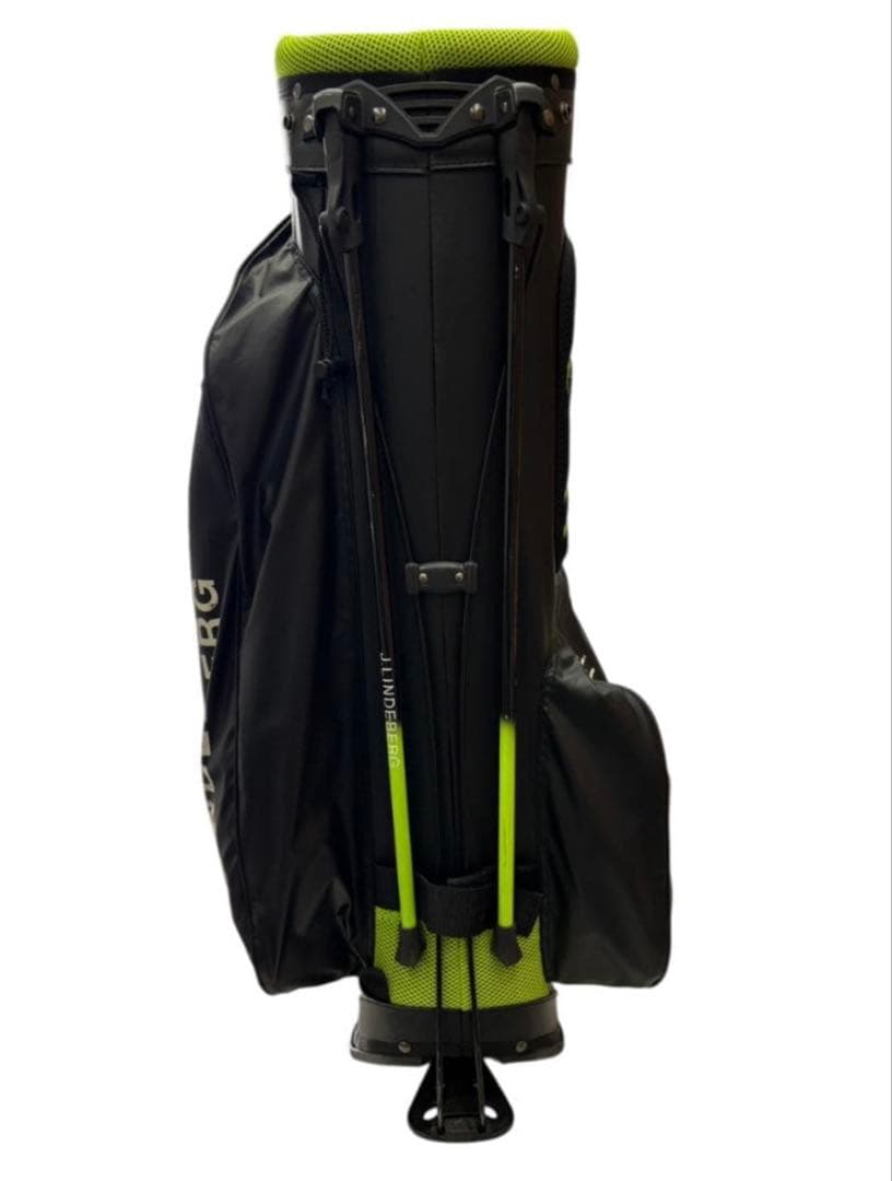J.LINDEBERG ブラック/グリーン キャディバッグ
