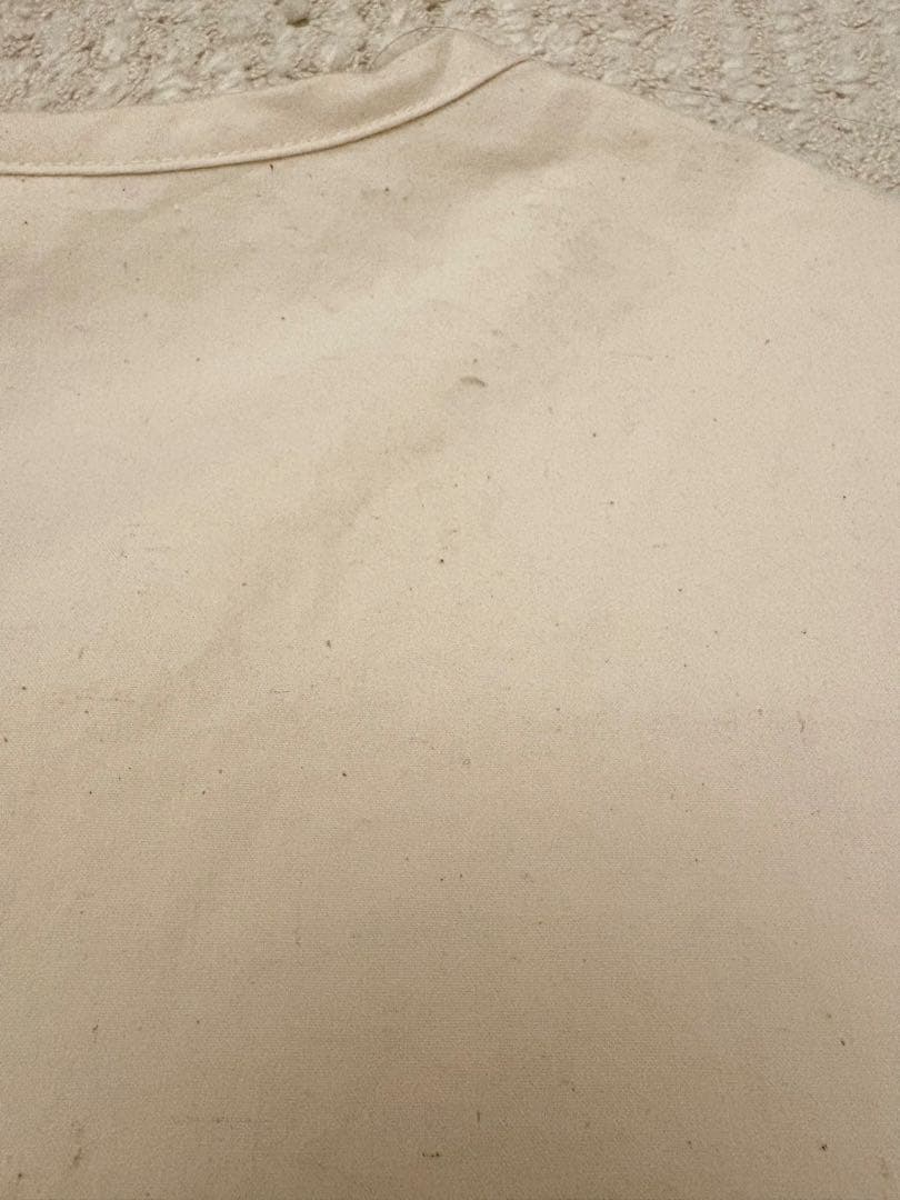 Yoli コットンシンプルジャケット　オフホワイト