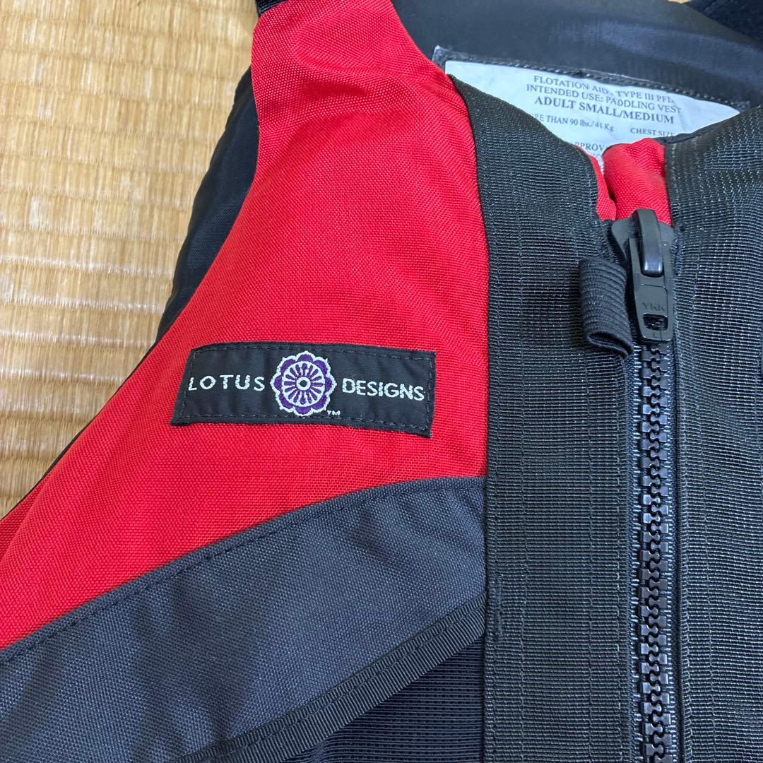 ロータスデザイン　パタゴニア　カヌーベスト　タグ付き未使用品　S/M