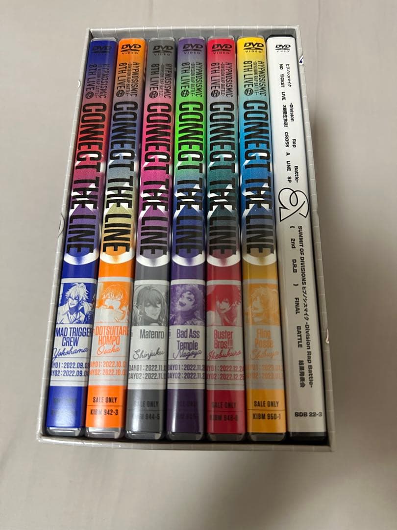 ヒプノシスマイク 8th LIVE DVD 7本セット ヒプマイ