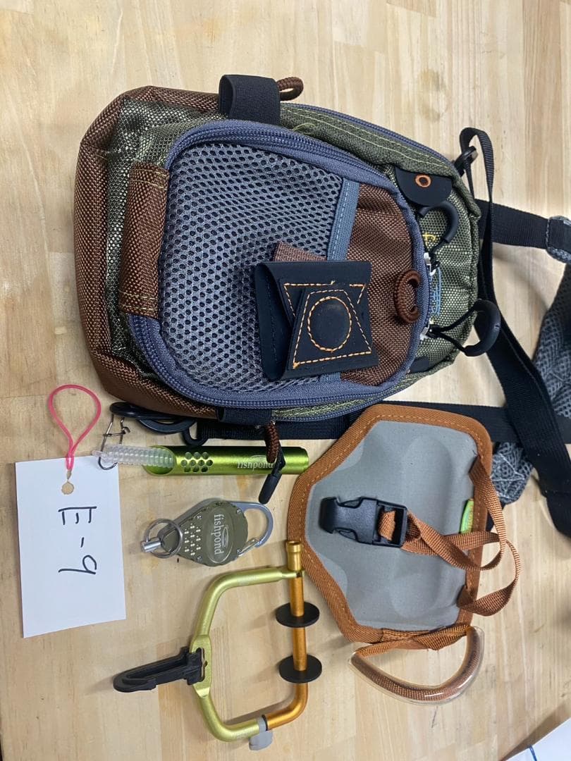 フィッシュポンドポーチ等　フライフィッシング　フライロッド　フライリール