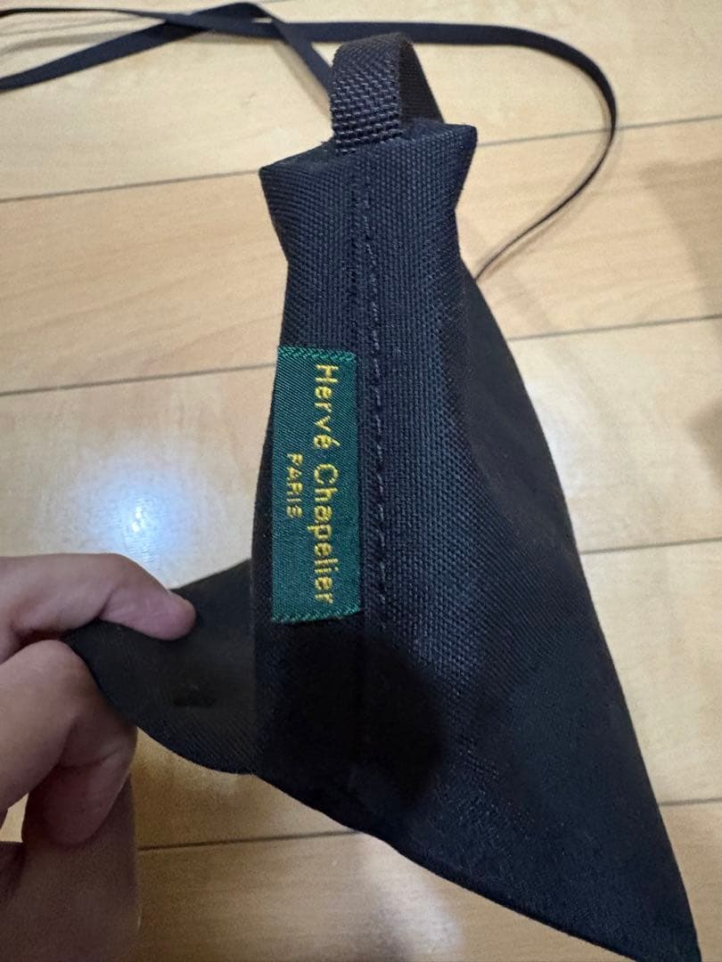 エルベシャプリエ　ショルダーバッグ　ノアール　ブラック　2885C