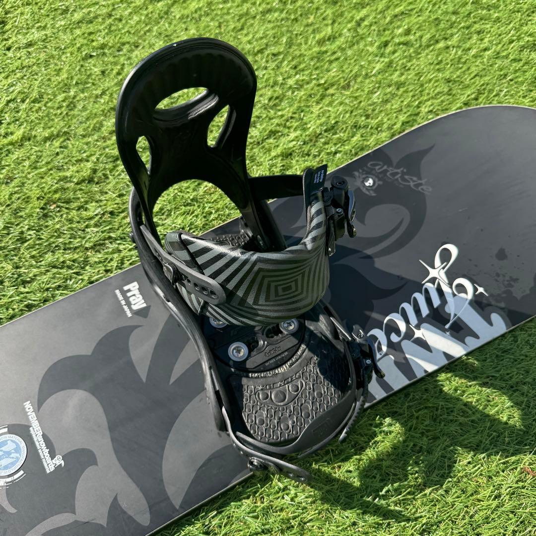 NOVEMBER ARTISTE 154cm FLUX PR M セット