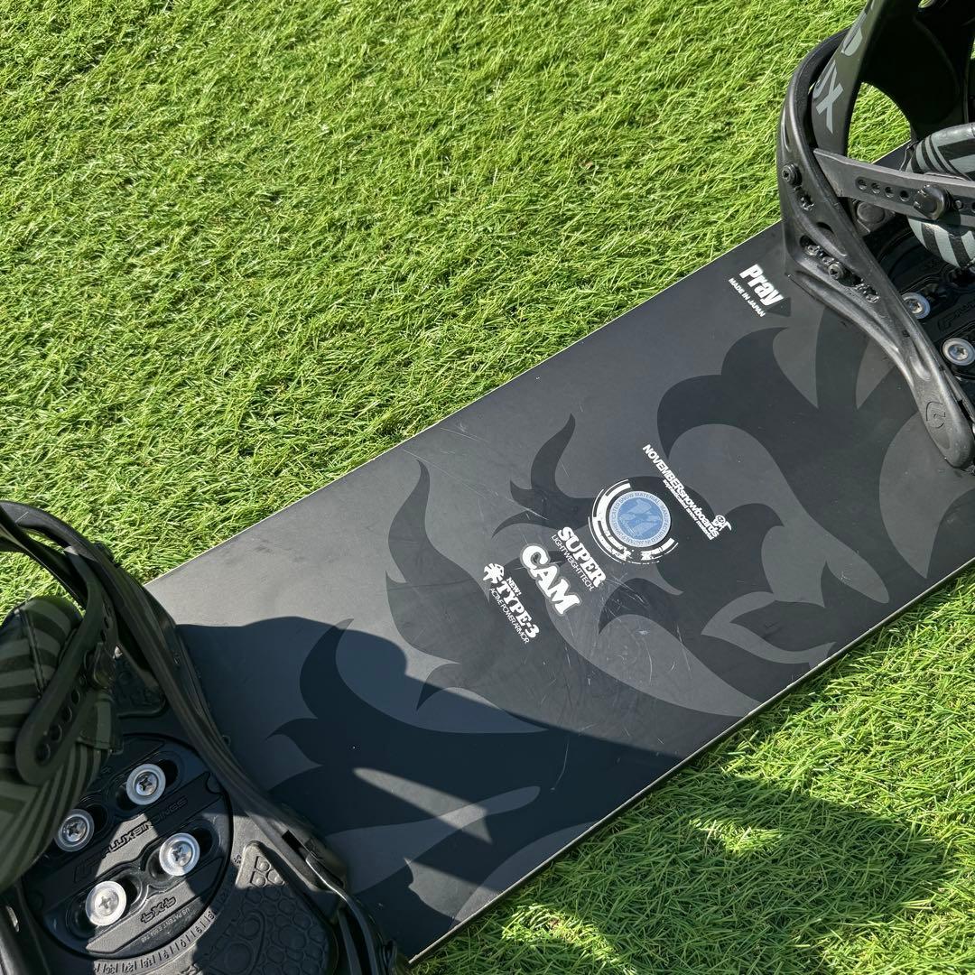 NOVEMBER ARTISTE 154cm FLUX PR M セット