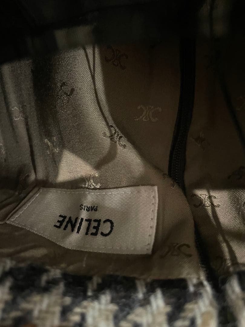 CELINE セリーヌ　オールインワン　千鳥格子