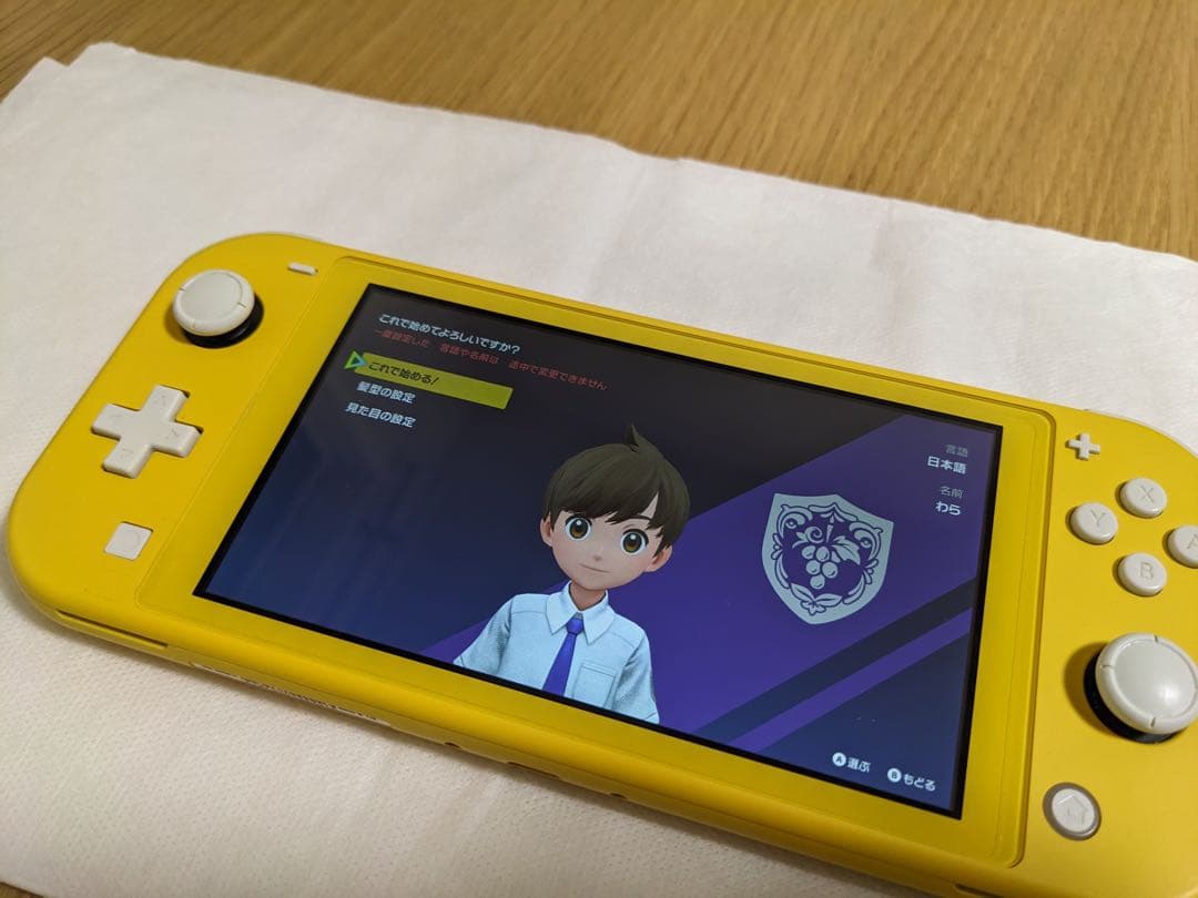 Nintendo Switch Lite イエロー ケース付き