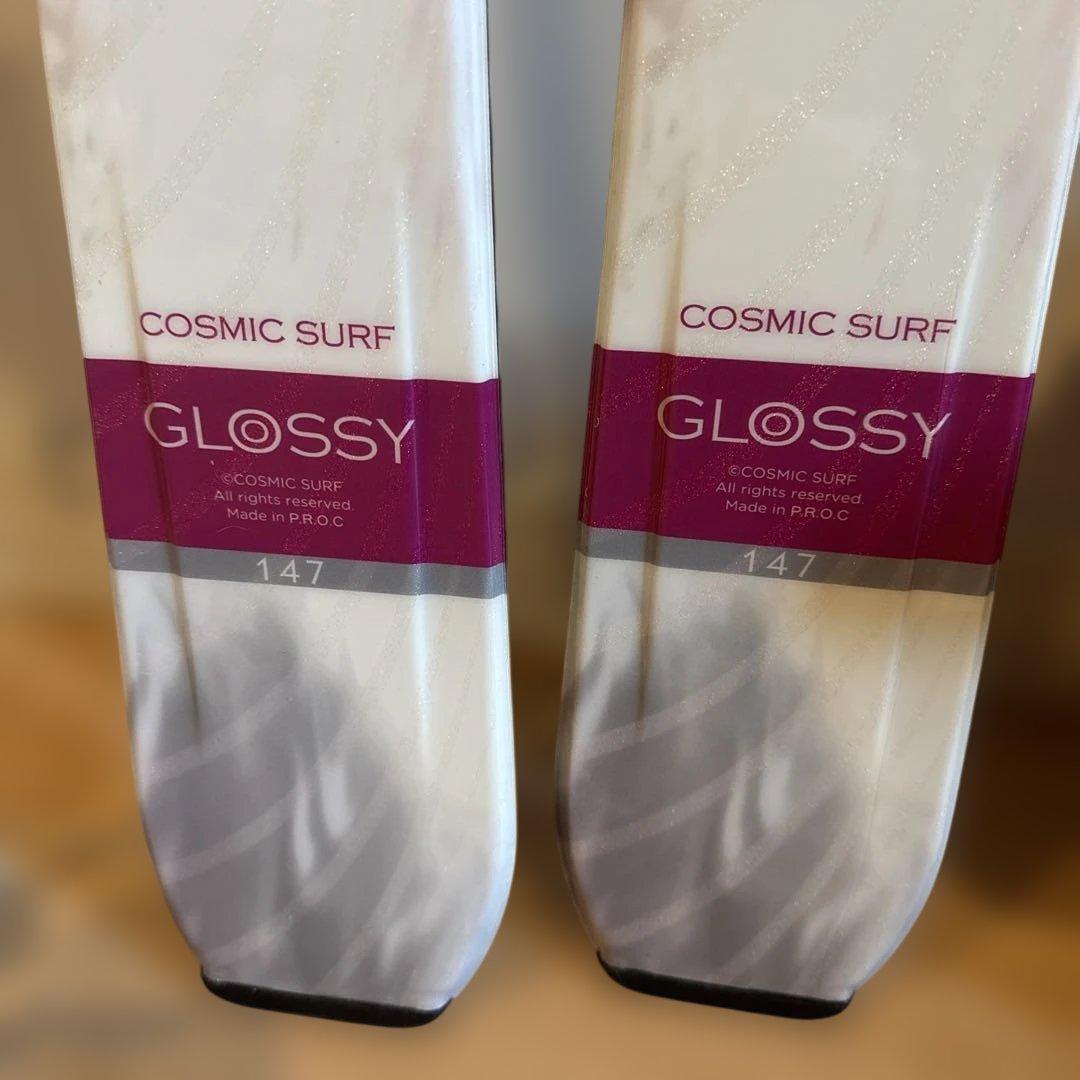 美品　スキー　板　ストックセット 147 COSMICSURF