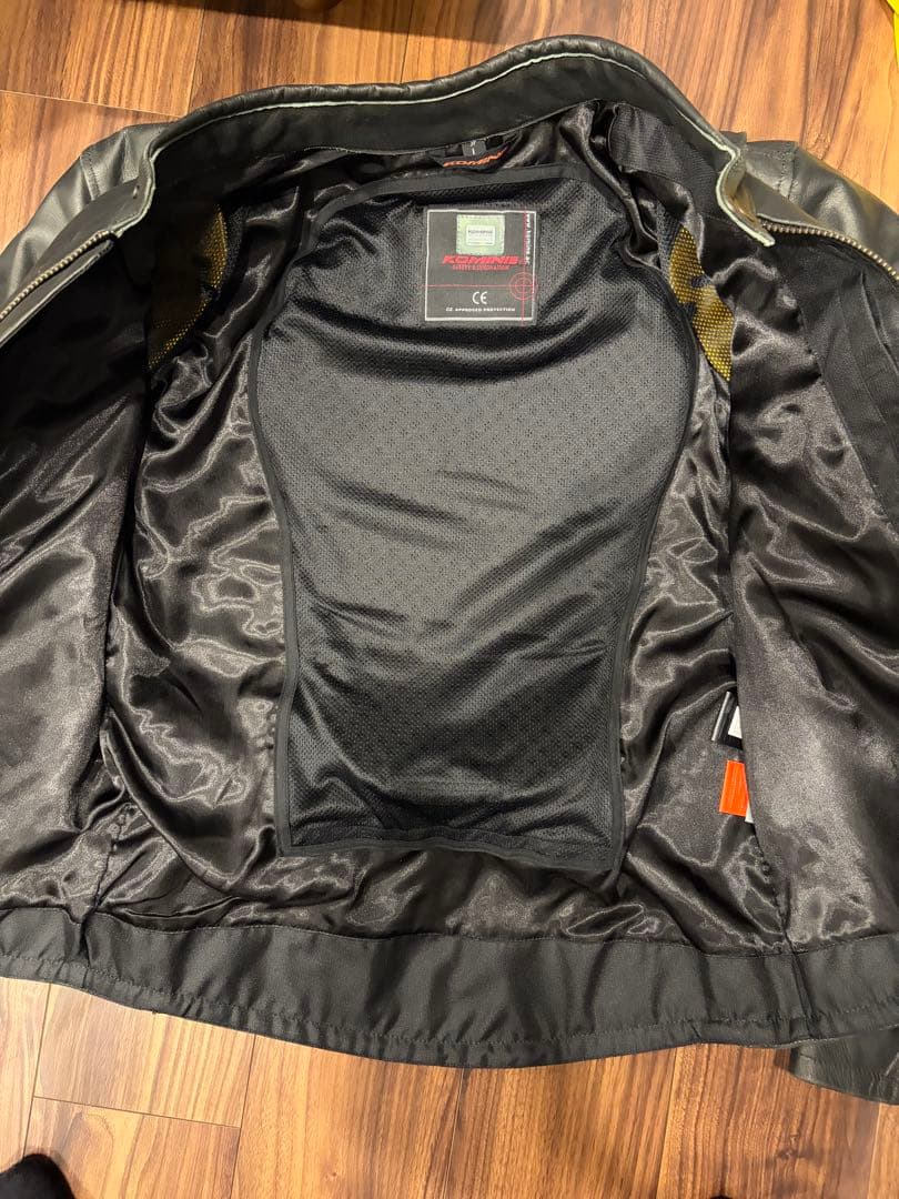 KOMINE バイク用ジャケット 牛革 L 02-534