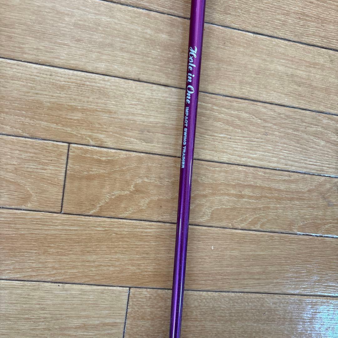 ゴルフスイングトレーナー　ピンク