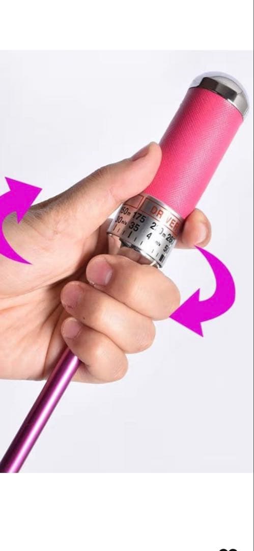 ゴルフスイングトレーナー　ピンク