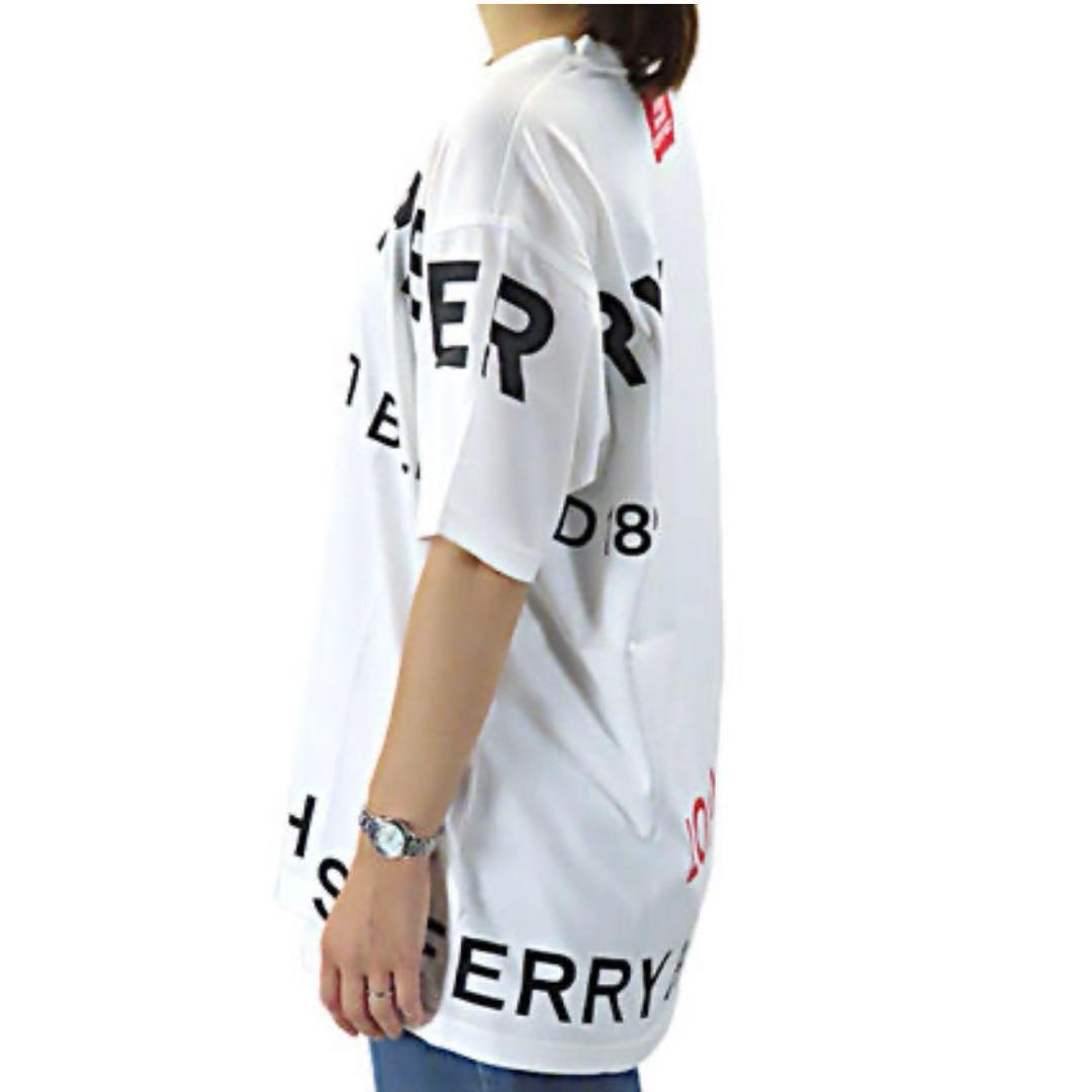 BURBERRY オーバーサイズ Tシャツ ホワイト