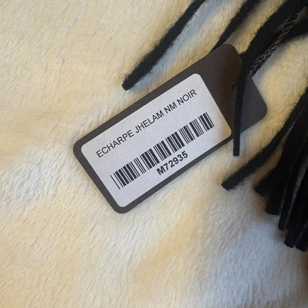 【最終値下げ】ルイ・ヴィトン ブラック マフラー