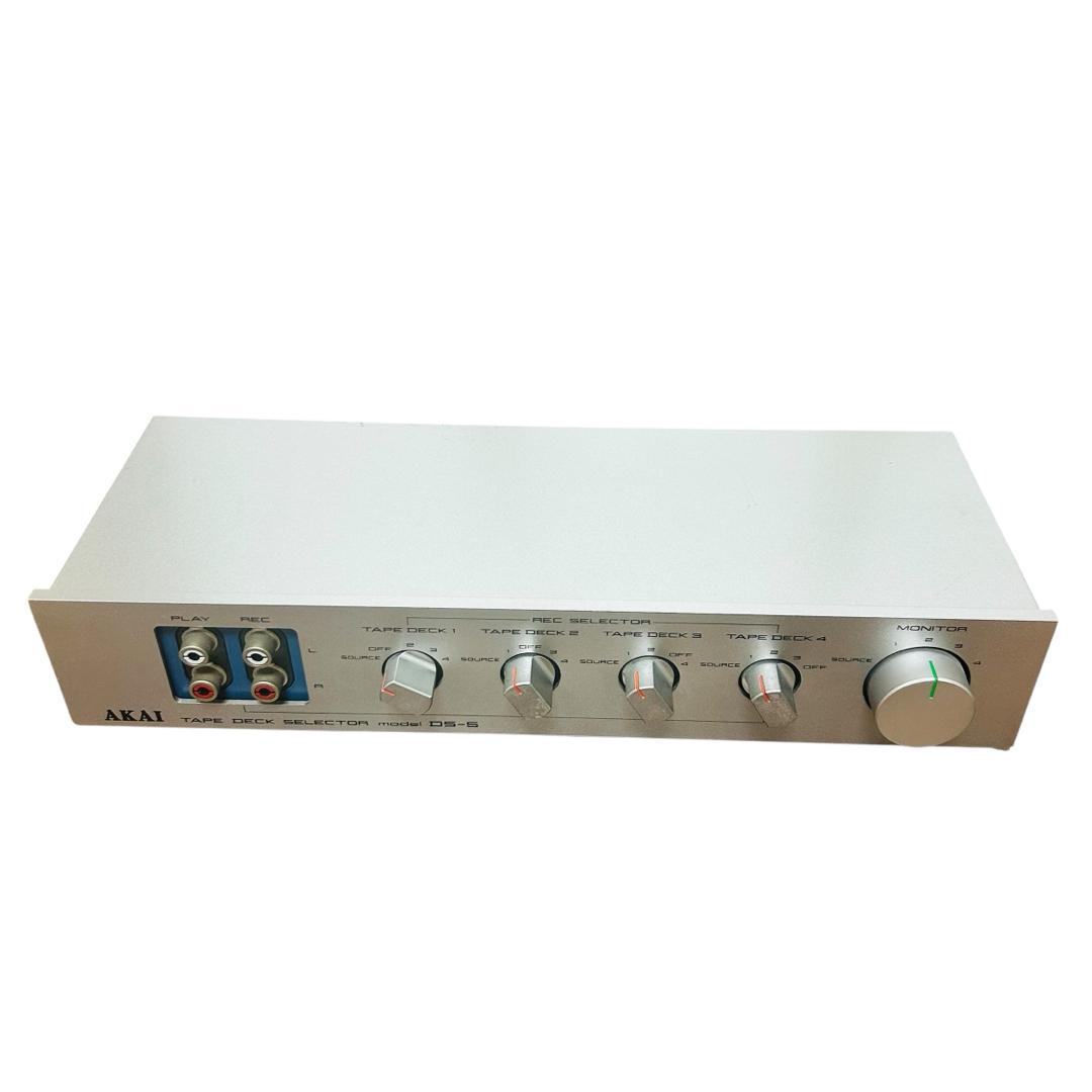 AKAI アカイ 赤井電機　DS-5(S) シルバー　テープデッキセレクター