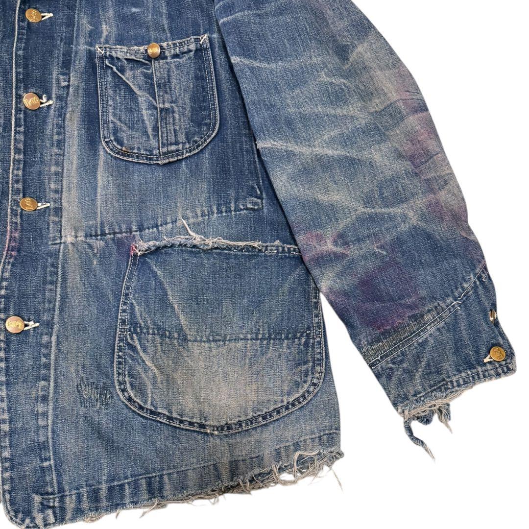 60s Lee 91-J カバーオール 42 USA製 JELT DENIM