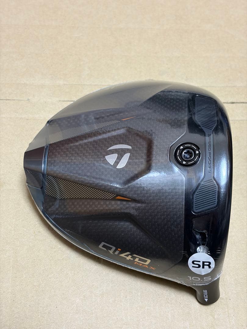 新品未使用 テーラーメイド最新ドライバー Qi4D MAX 10.5° ヘッド