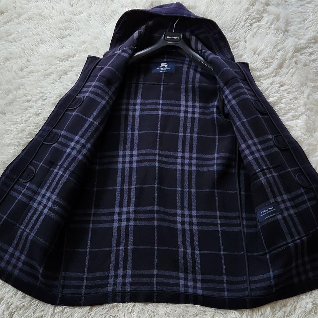 入手困難✨バーバリー ダッフルコート 両面総柄 ノバチェック 英国製