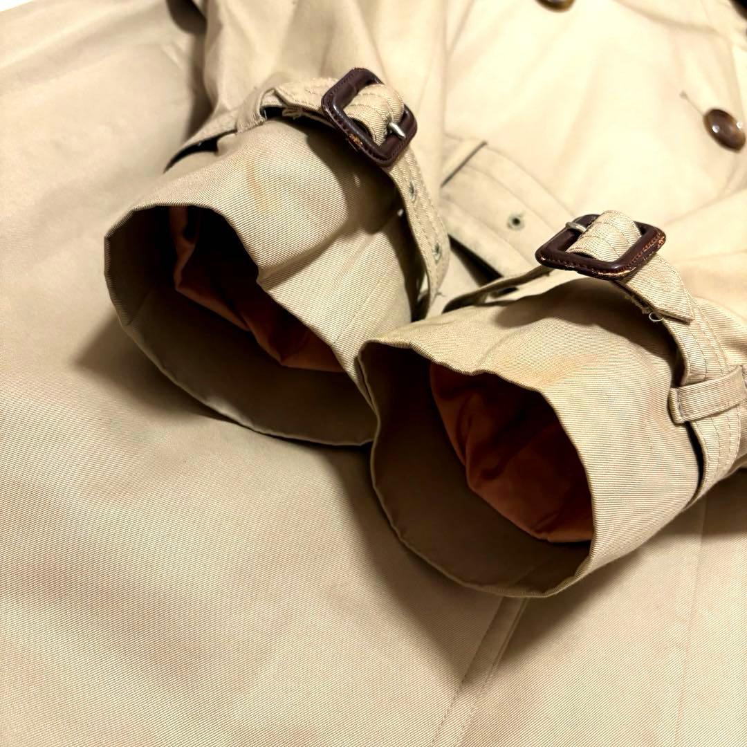 Aquascutum アクアスキュータム トレンチコート イングランド　アクア5