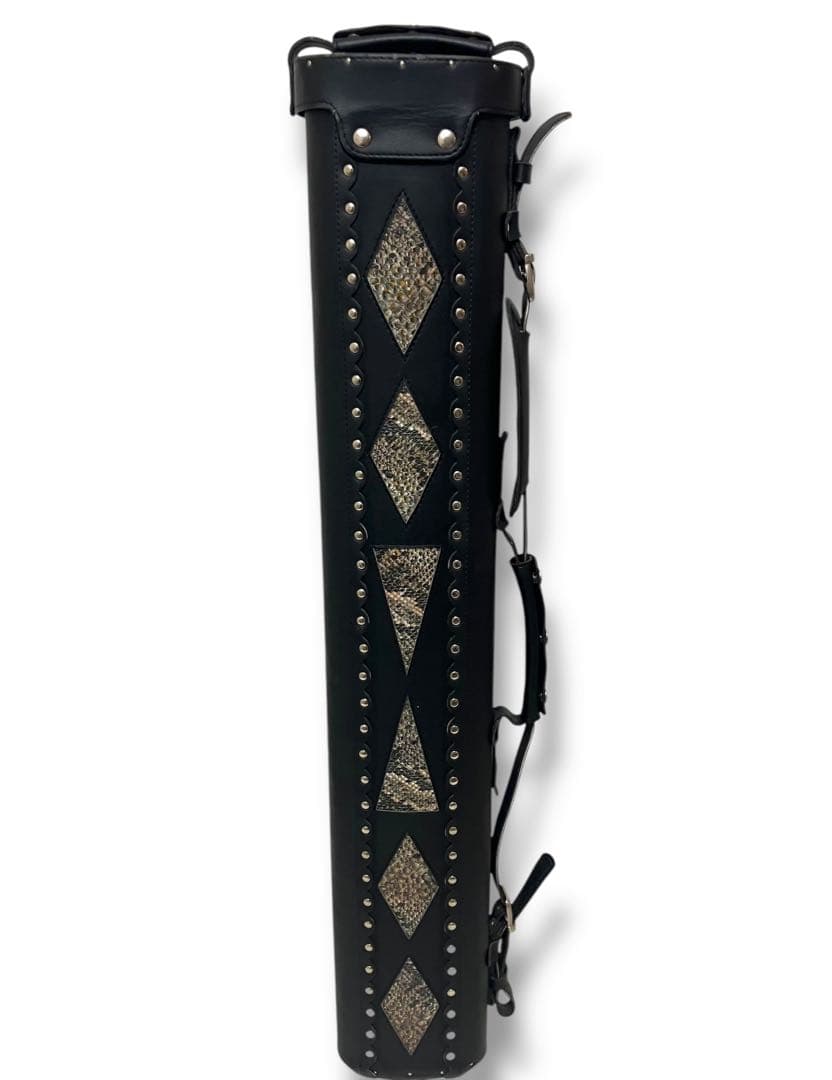 本革 蛇革 送料無料Instroke Cue Caseビリヤード キューケース