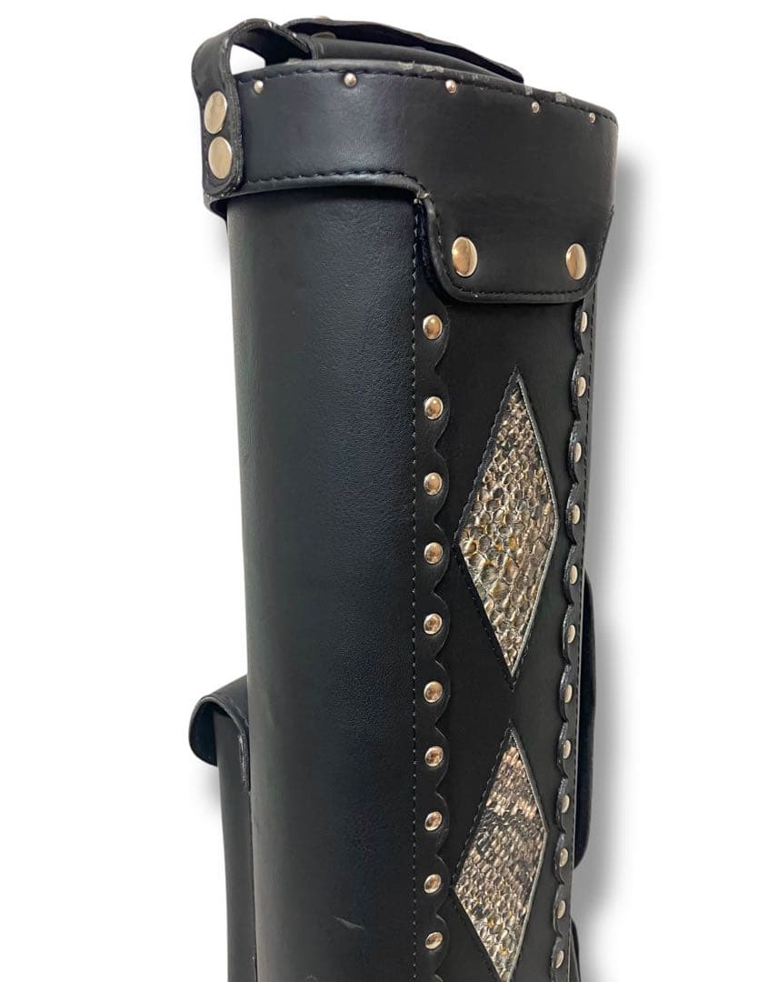 本革 蛇革 送料無料Instroke Cue Caseビリヤード キューケース