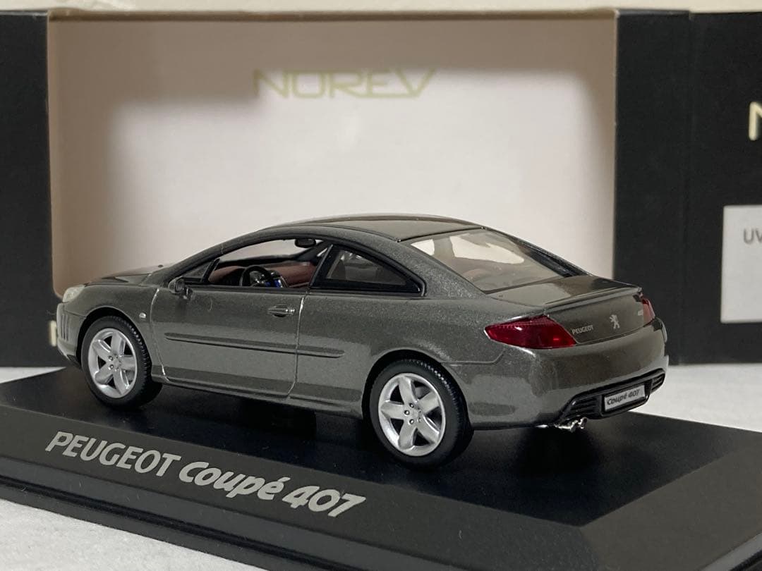 【さんざえ】プジョー407クーペ　ノレブ製1/43