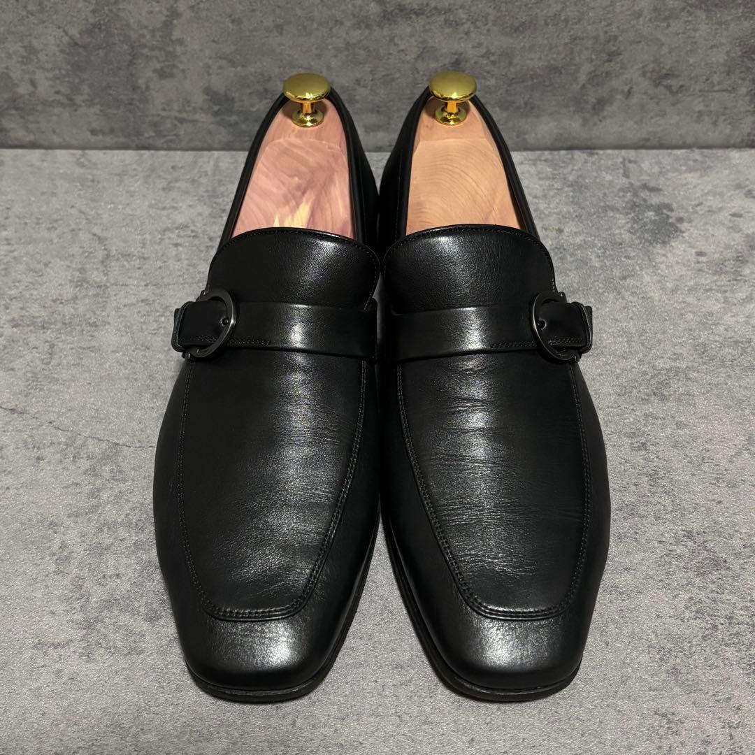 極美品　フェラガモ　ビットローファー　ガンチーニ　ブラック　本革　2243