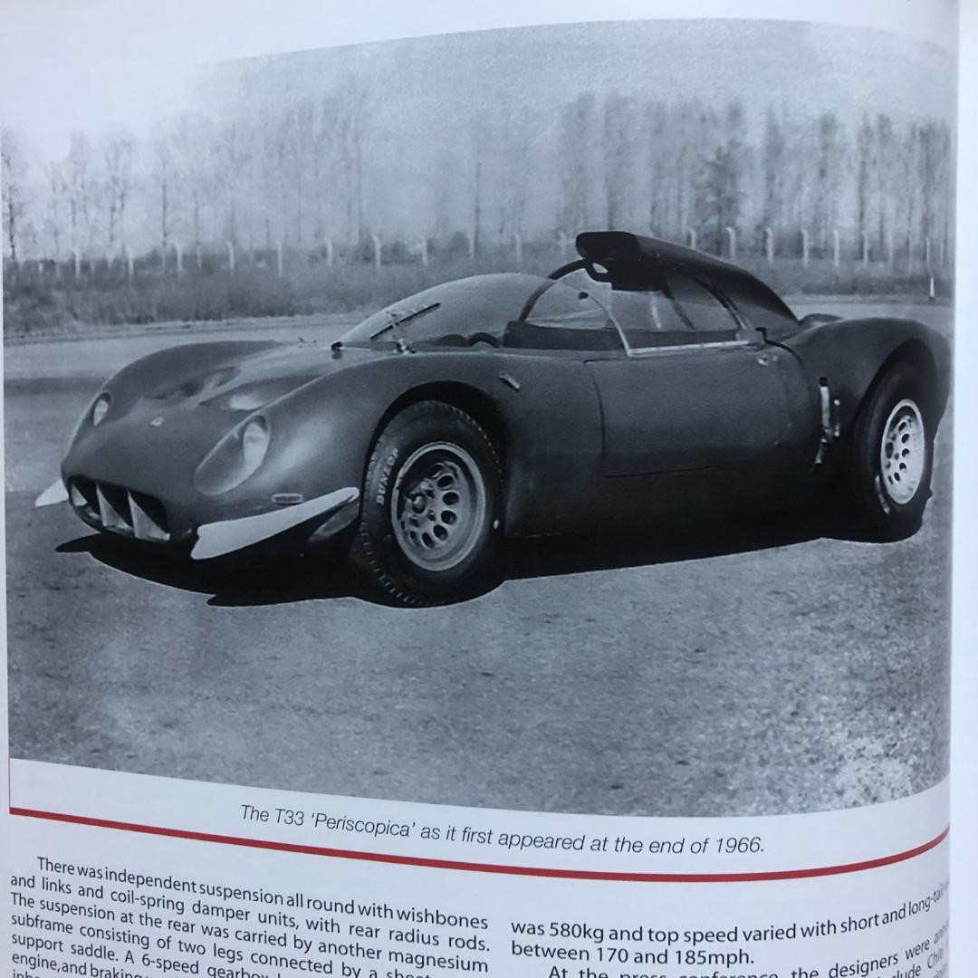 洋書 ALFAROMEO TIPO33