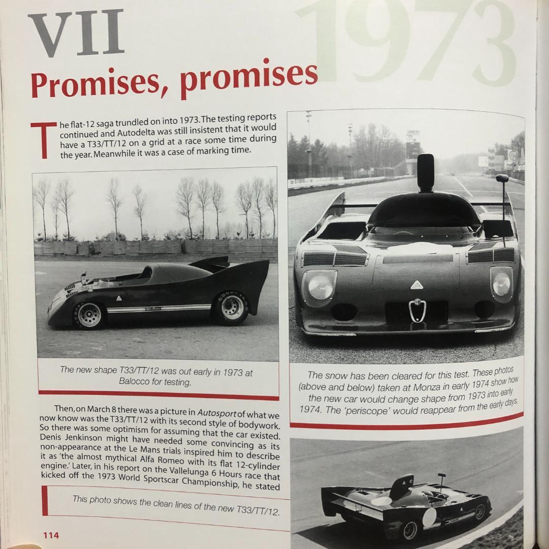 洋書 ALFAROMEO TIPO33