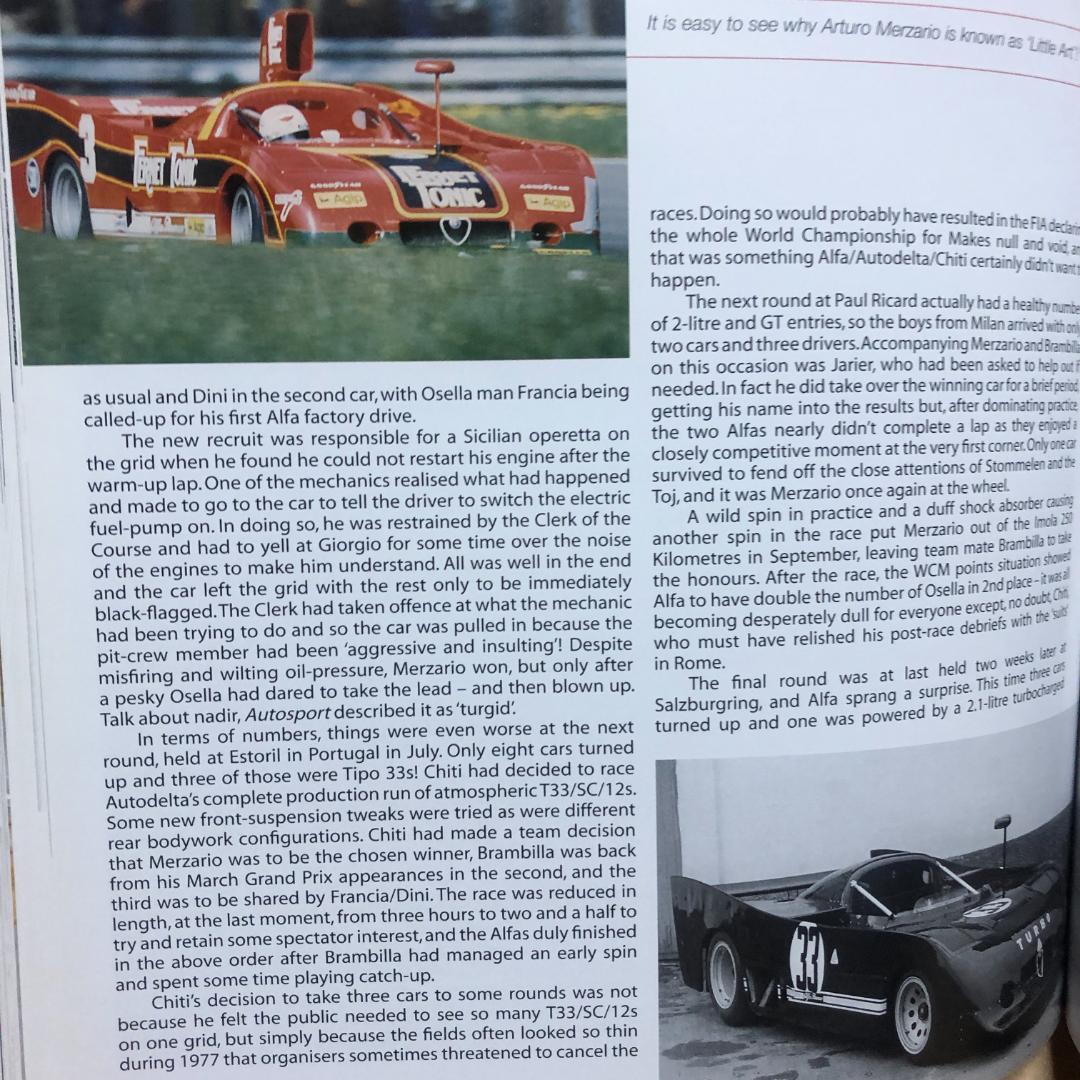 洋書 ALFAROMEO TIPO33