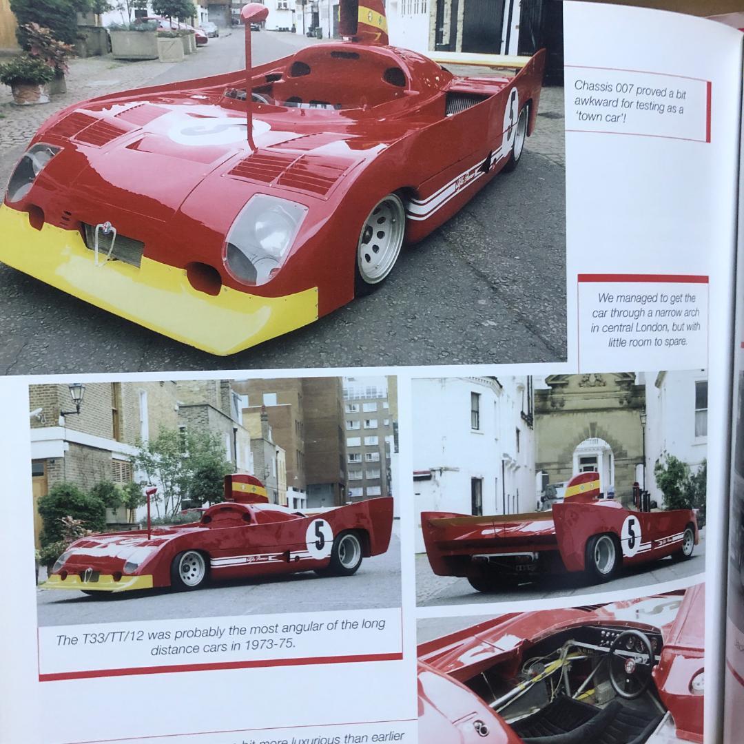 洋書 ALFAROMEO TIPO33