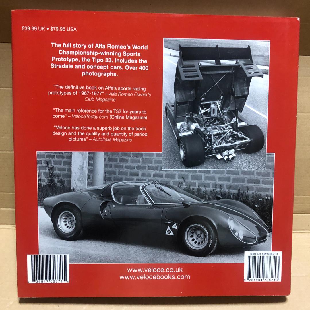 洋書 ALFAROMEO TIPO33