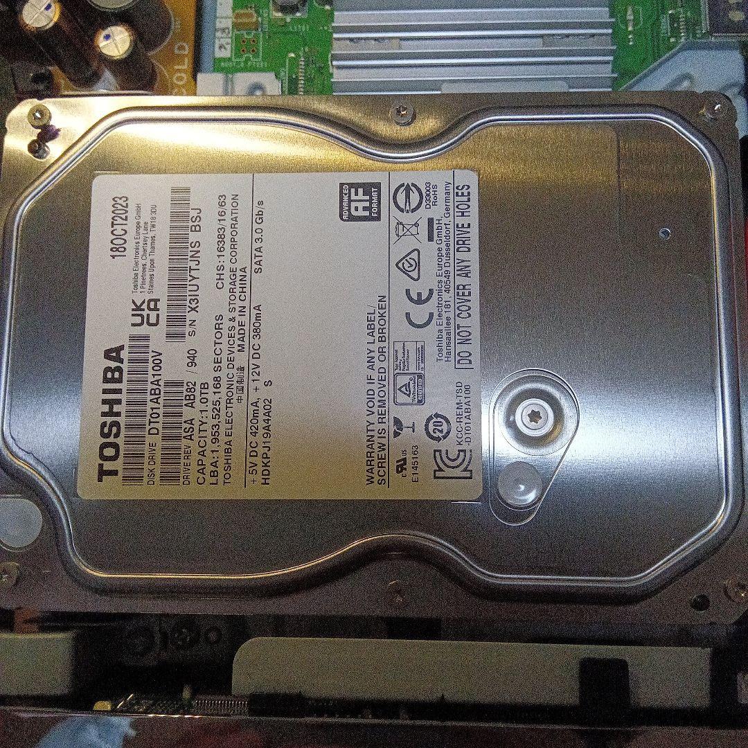 SHARP AQUOSブルーレイ BD-W1500 HDD新同品交換第15弾