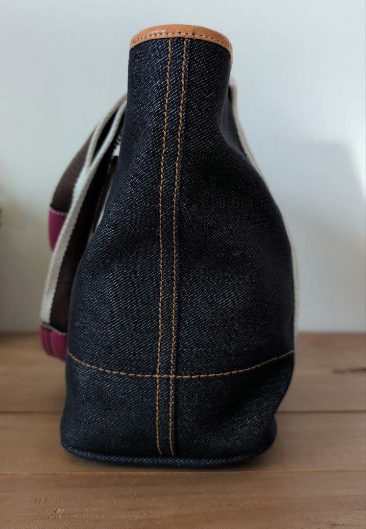 COACH☆デニムトートバッグ