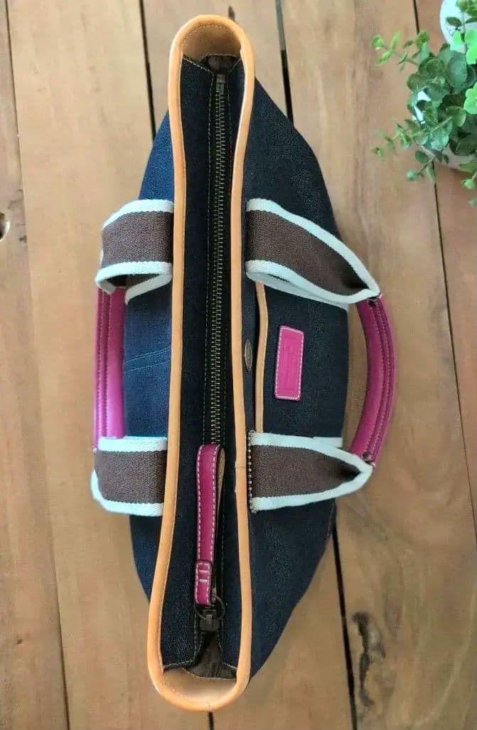 COACH☆デニムトートバッグ