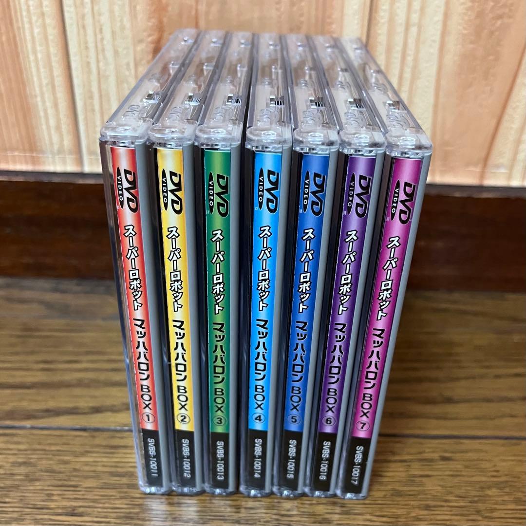 スーパーロボット マッハバロン DVD7枚