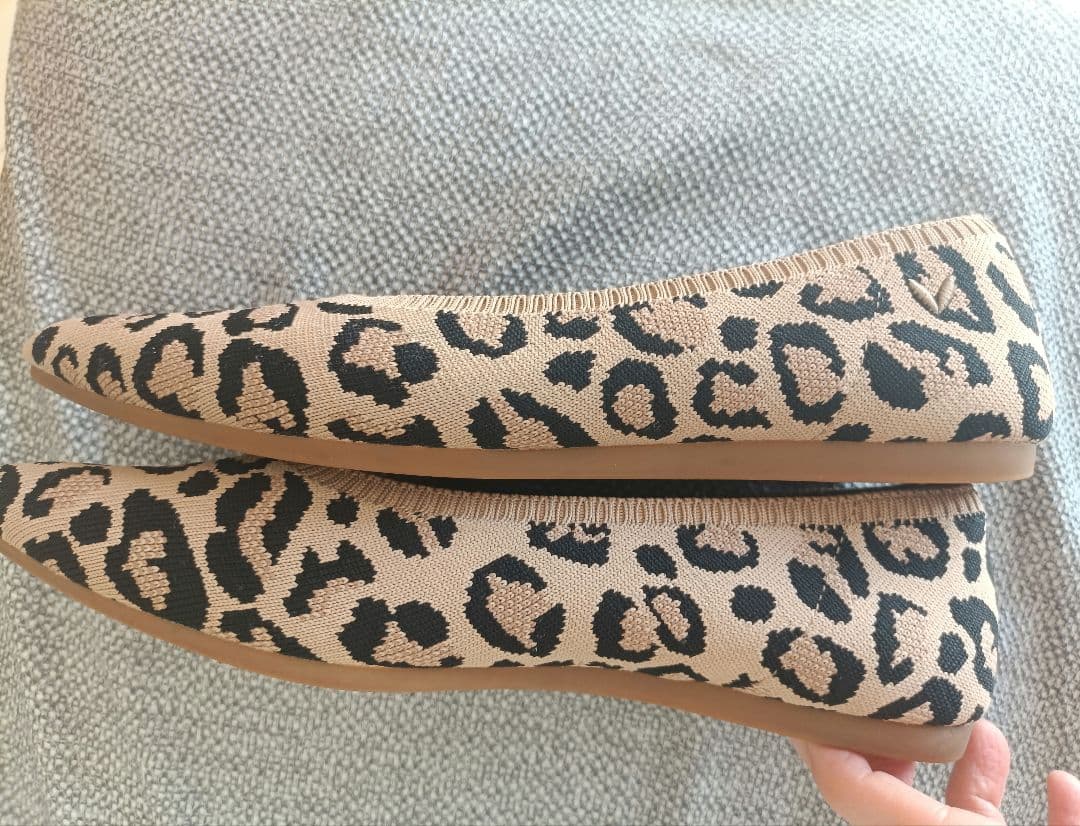 ☆美品☆VIVAIA ビバイアヒョウ柄 フラットシューズ 36.5